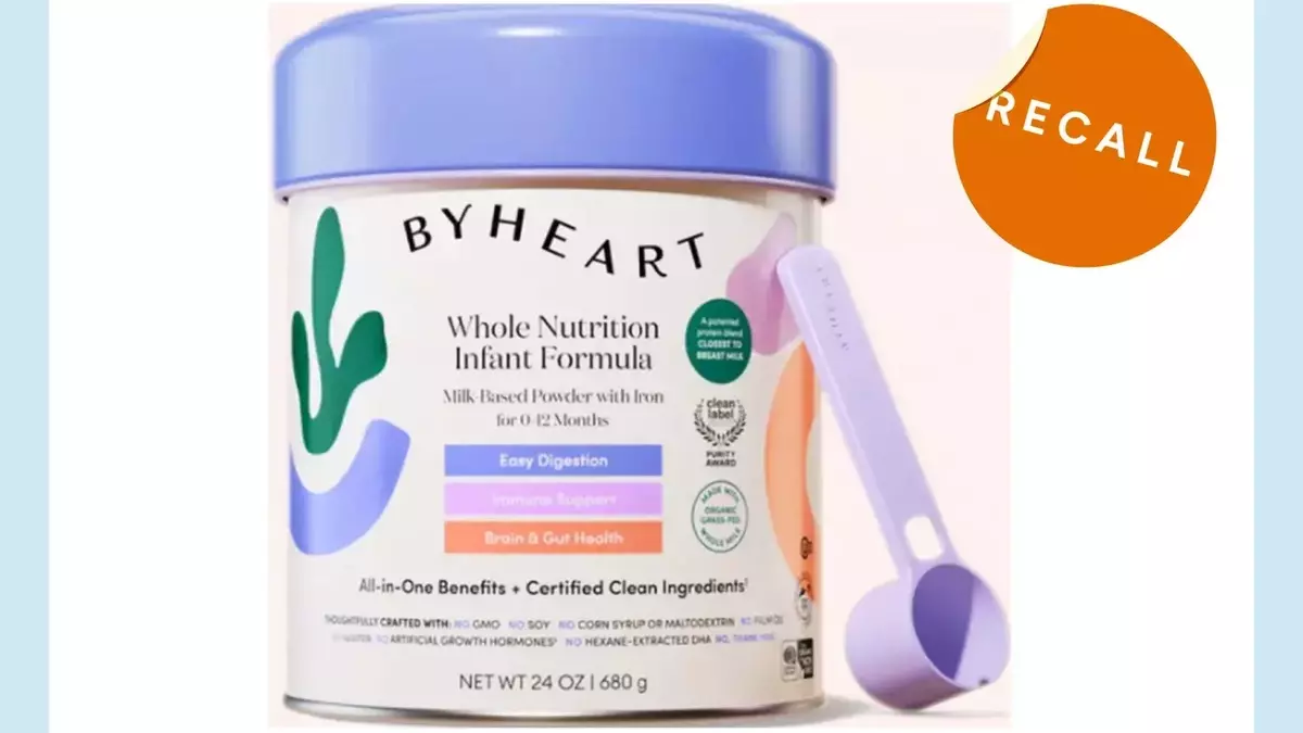 ByHeart Baby Formula Recall Amid Botulism Outbreak Investigation