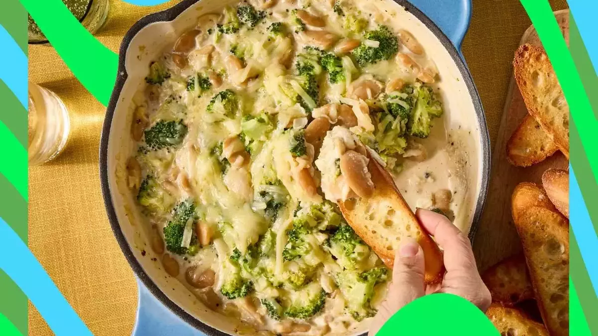 The Ultimate One-Pan Broccoli and Butter Bean Skillet