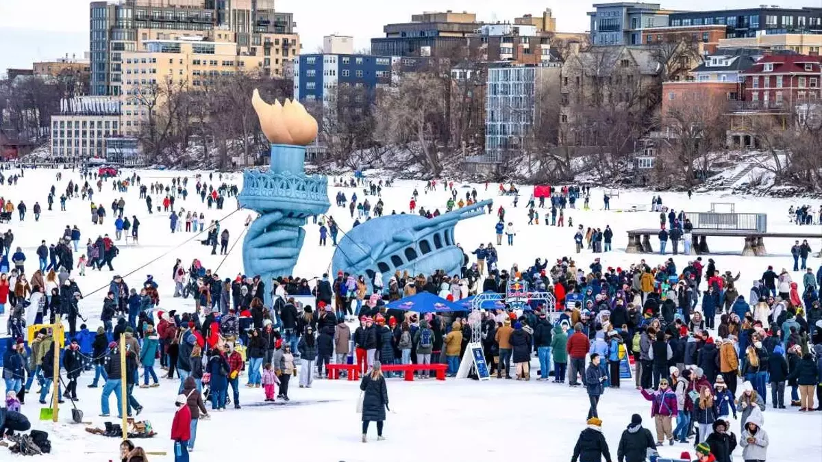 Celebrating Winter: Madison's Frozen Assets Festival Faces Climate Challenges