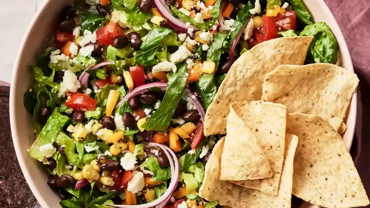 Wholesome Taco Salad: A Fiber-Rich, No-Cook Delight