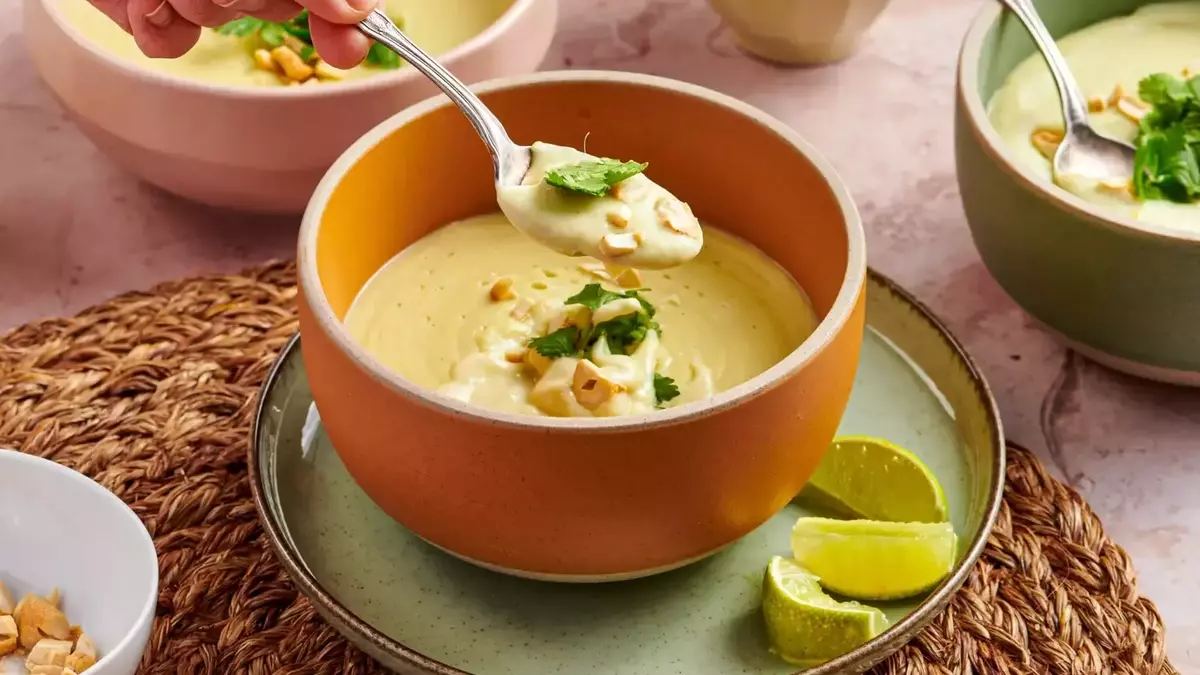 Creamy Thai-Inspired Parsnip Soup with Coconut and Aromatics
