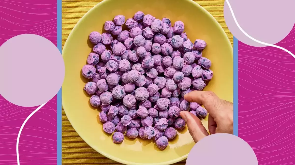 The Ultimate Anti-Inflammatory, High-Protein Snack: Lemon-Blueberry Frozen Yogurt Bites