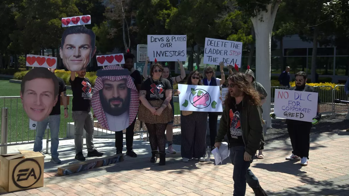 Gamers Protest Saudi Acquisition of Electronic Arts
