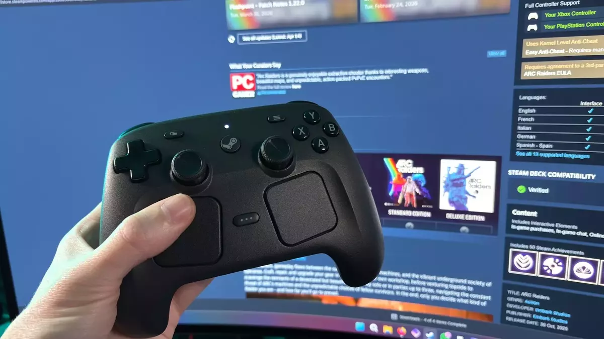 New Steam Controller Features a Hidden Wilhelm Scream Easter Egg
