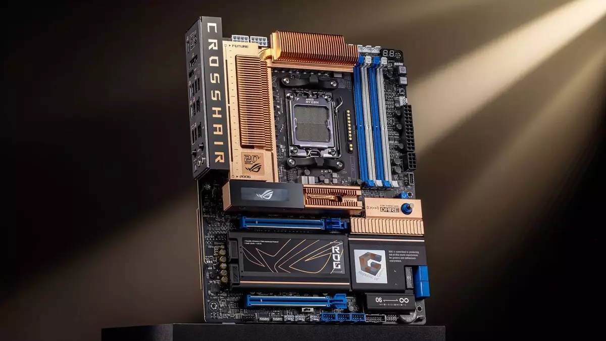 Asus Celebrates ROG's 20th Anniversary with a Nostalgic Motherboard Design