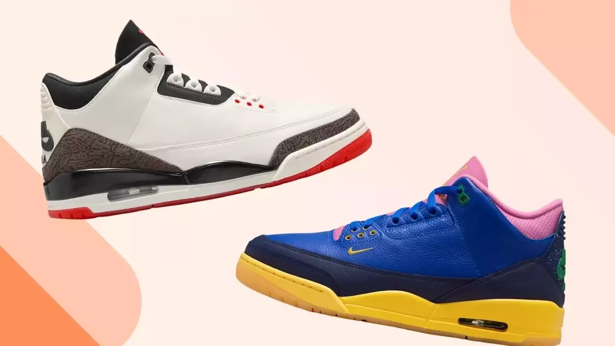 Nike Relaunches Iconic Air Jordan 3 Sneakers in New 'Brazil' and 'World's Best' Colorways
