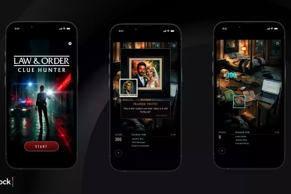 NBCUniversal Unveils 'Law and Order: Clue Hunter' Mobile Game Developed by AI-Powered Wolf Games