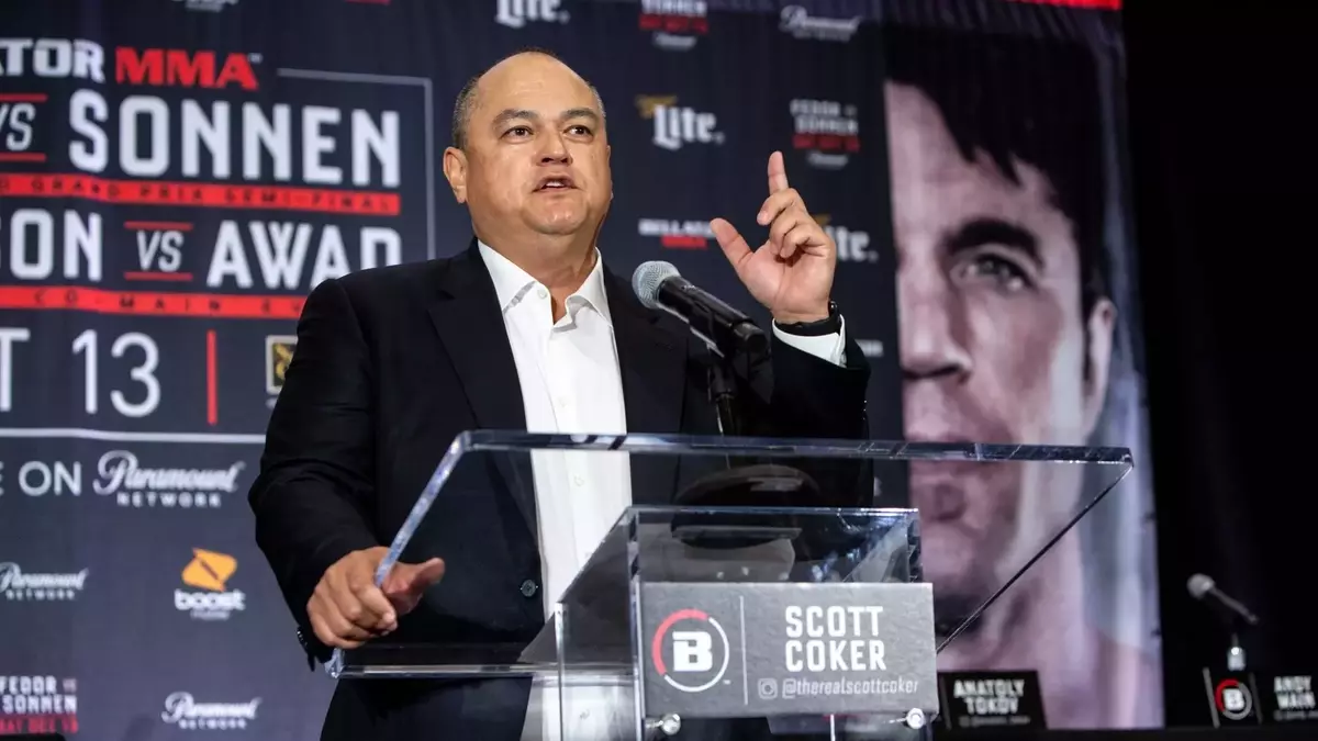 Combat Sports Visionary Scott Coker to Launch New Global MMA League with $60 Million Investment