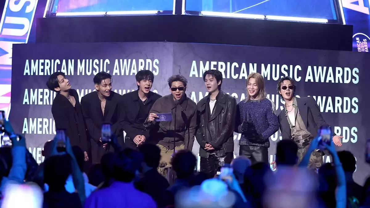 BTS's Triumphant Return to the American Music Awards