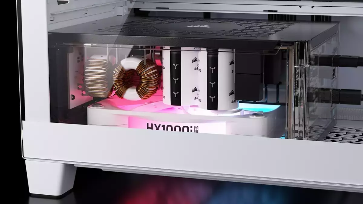 Corsair's Latest PC Innovations: A Transparent Power Supply and a Military-Inspired Case