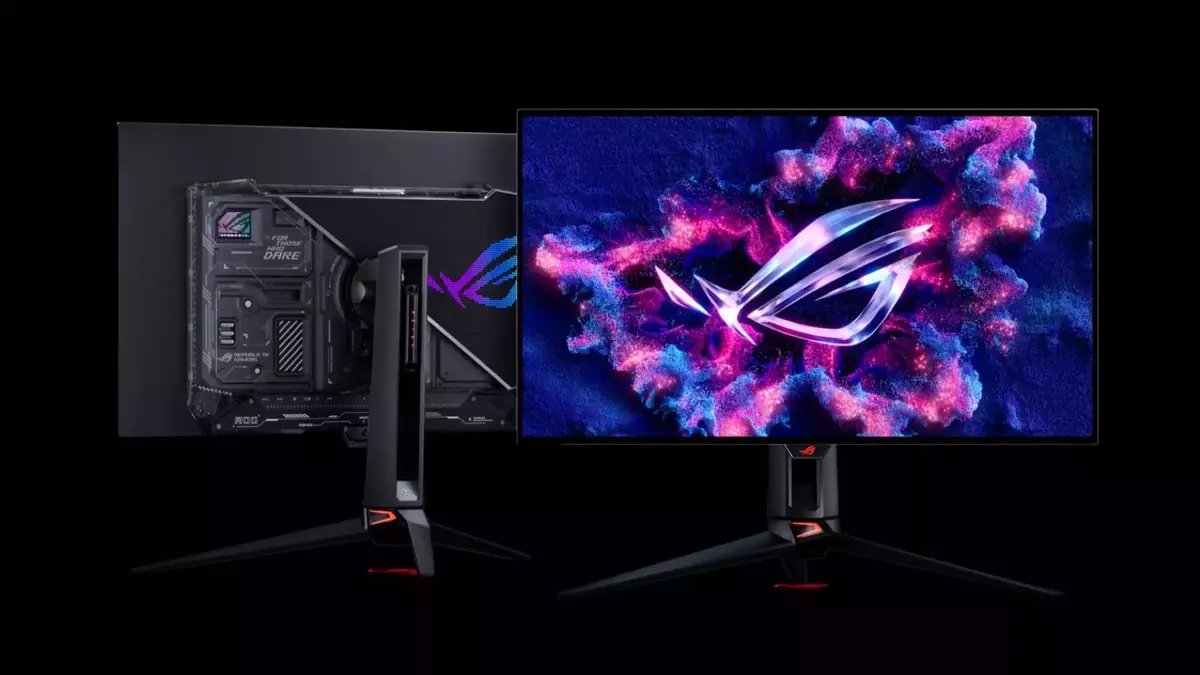 ASUS Unveils New 4K OLED Gaming Monitor with RGB-Stripe Panel