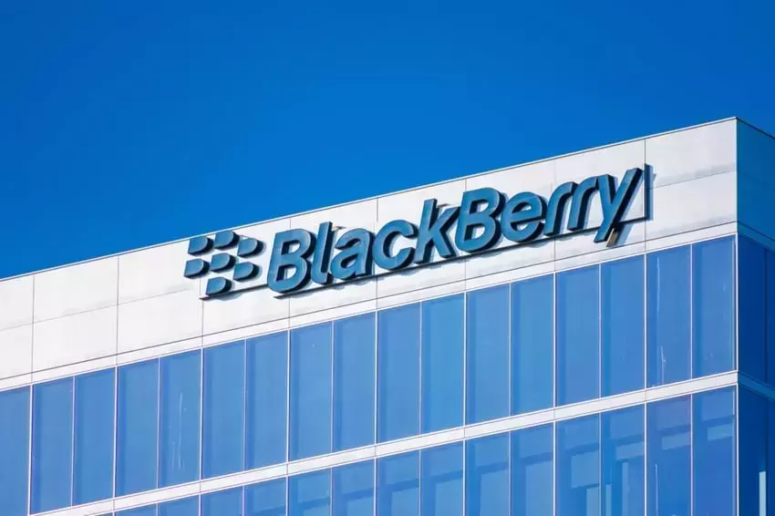 BlackBerry Shares Soar, Approaching Annual High