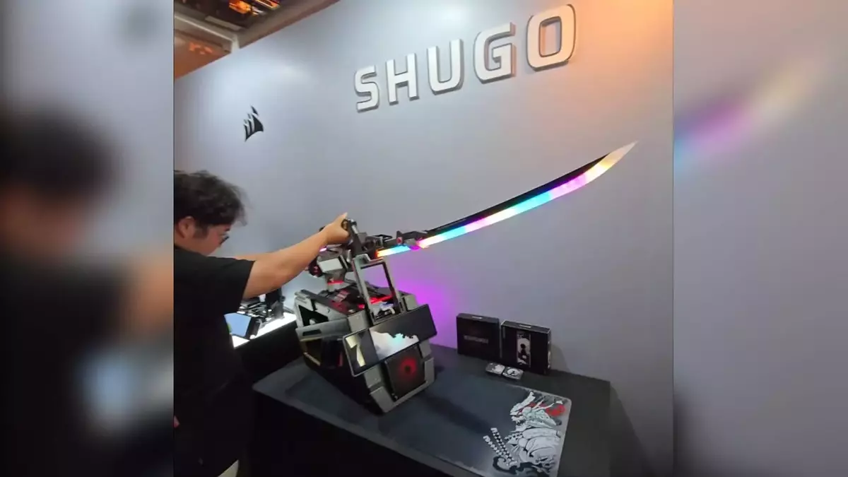Corsair's Cyberpunk Samurai PC: A Highlight from Computex