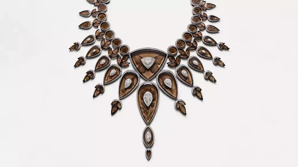 Boucheron's Daring Necklace Features 580 Carats of Smoky Quartz