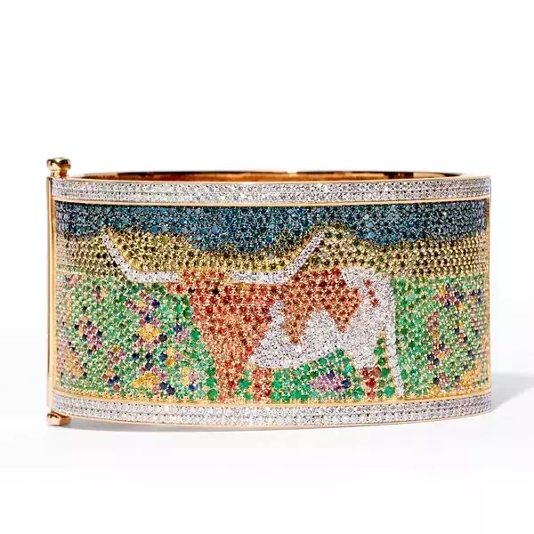 Grace Winfrey's Artistic Texas Hill Country Cuff