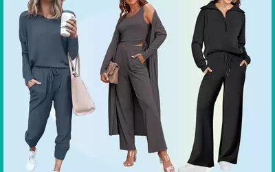 Comfortable and Stylish Fall Lounge Sets Under $40 for Moms