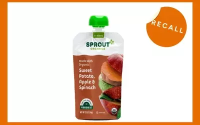 Sprout Organics Initiates Voluntary Recall of Baby Food Pouch Due to Lead Concerns