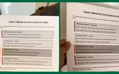 Woman Creates AI-Powered Guide for Partner to Understand Menstrual Cycle