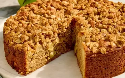Traditional Irish Apple Cake with a Healthy Twist