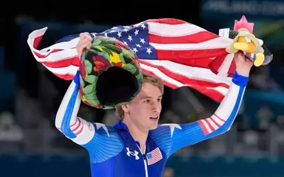 Stolz Dominates 1000m Speed Skating at Milan Cortina Games