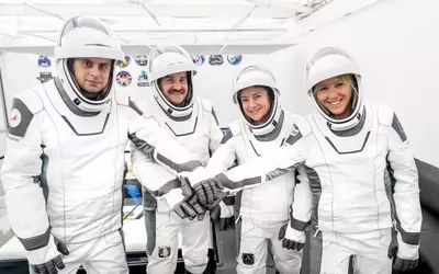 Crew-12 Mission Launches to International Space Station