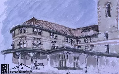 Urban Sketchers: Capturing Cityscapes with Artistic Vision