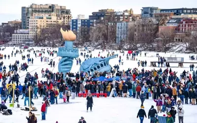 Celebrating Winter: Madison's Frozen Assets Festival Faces Climate Challenges