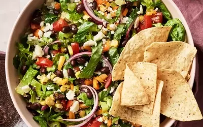 Wholesome Taco Salad: A Fiber-Rich, No-Cook Delight