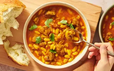 Moroccan White Bean and Lamb Stew (Loubia): A Comforting One-Pot Delight
