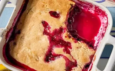 Lemon-Blueberry Pudding Cake: A Nutrient-Rich Springtime Delight
