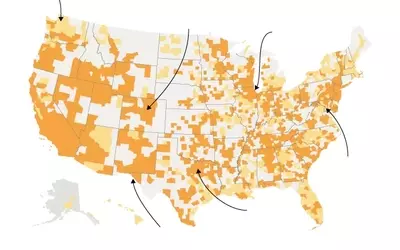 U.S. Metro Areas See Sharp Decline in Immigration Rates