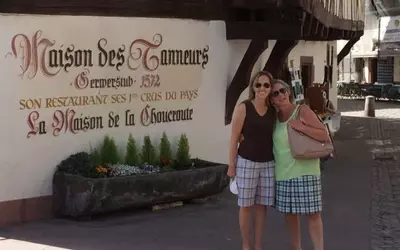 A Young Woman Finds Comfort and Friendship Abroad