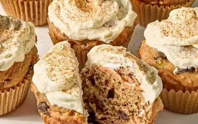 Nourishing Carrot Cake Muffins: A High-Protein Delight