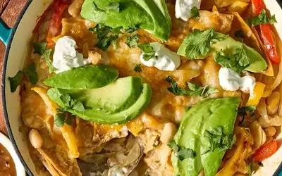Delectable White Bean Fajita Bake: A Wholesome Vegetarian Feast