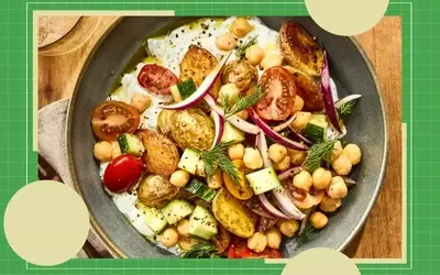 Roasted Potato Tzatziki Bowls: A Delightful and Nutritious Meal