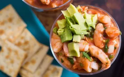Elevated Mexican Shrimp Cocktail: A Perfectly Balanced Flavor Experience