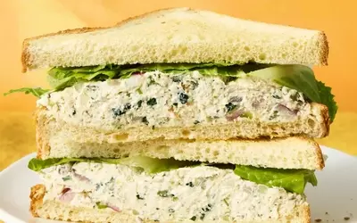 A Refreshing Twist on Chicken Salad: Labneh, Za'atar, and Lemon