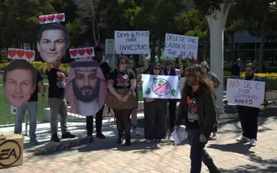 Gamers Protest Saudi Acquisition of Electronic Arts