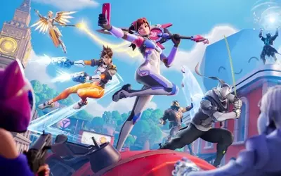 Overwatch Heroes Join Fortnite Island