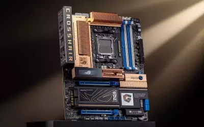 Asus Celebrates ROG's 20th Anniversary with a Nostalgic Motherboard Design