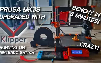 Nintendo Switch Enhances 3D Printer Performance by 1000%