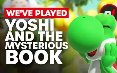 Yoshi's New Adventure: A Glimpse into the Mysterious Book