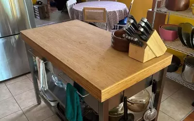 The Indispensable IKEA Rimforsa Kitchen Island