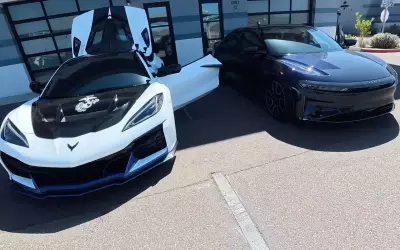 Lucid Air Sapphire Outperforms Corvette ZR1X in Quarter-Mile Showdown