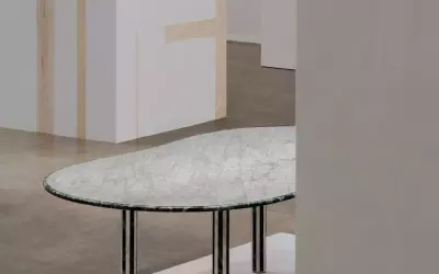 Hermès Introduces Luxurious "Stadium" Table at Milan Design Week