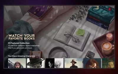Netflix Unveils New Hub for Book-to-Screen Adaptations, Categorized by Reader Preferences