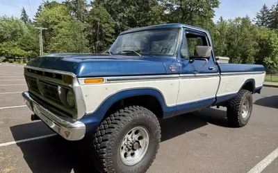1977 Ford F-250 Ranger XLT Highboy Auction: A Deep Dive into its Value and Features