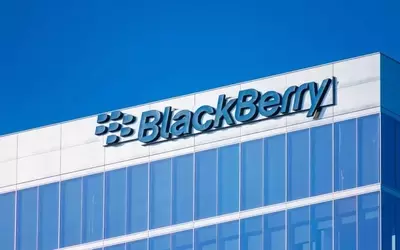 BlackBerry Shares Soar, Approaching Annual High