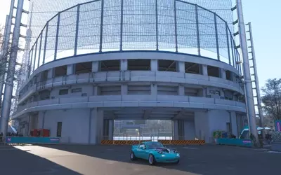 Locating the Edogawa Baseball Stadium in Forza Horizon 6's "Pitcher Perfect" Challenge