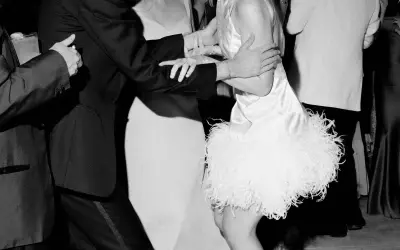 50 Dazzling, Feathered, and Decorated Wedding After-Party Attire